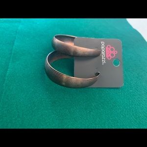 Paparazzi Copper hoop earrings